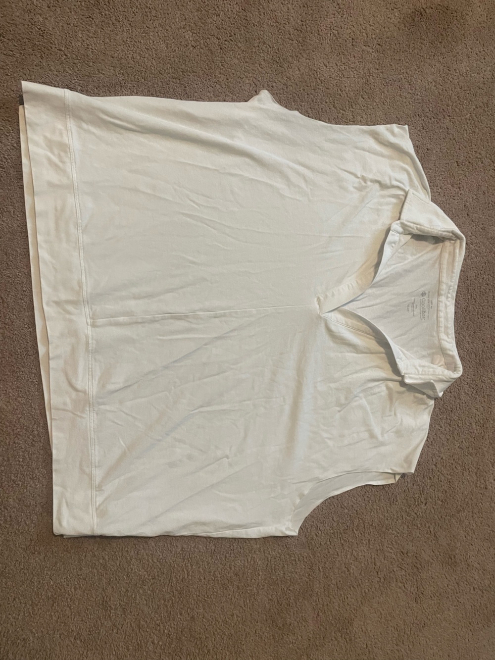 Coolibar Women's Cream UV-Blocking Short Sleeve Tee